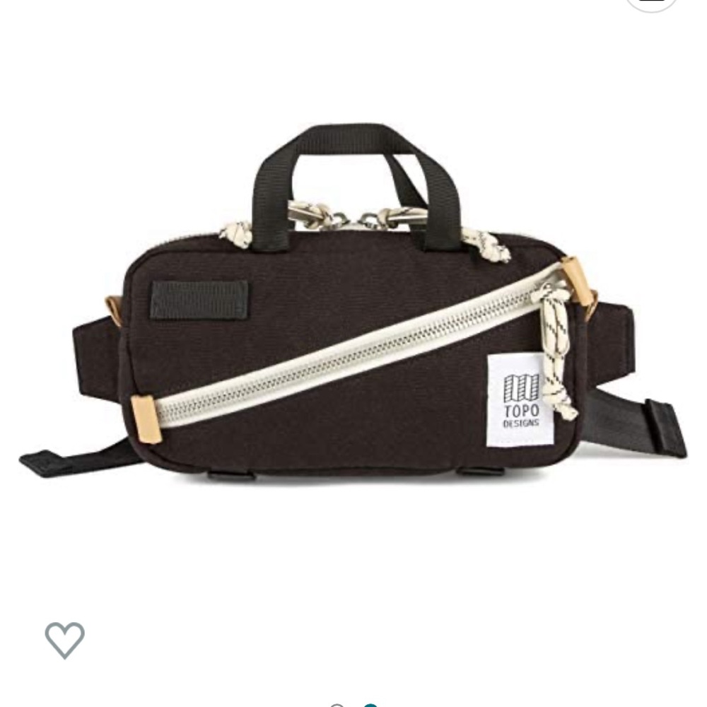 Topo Designs Mini Quick Pack - Black and White